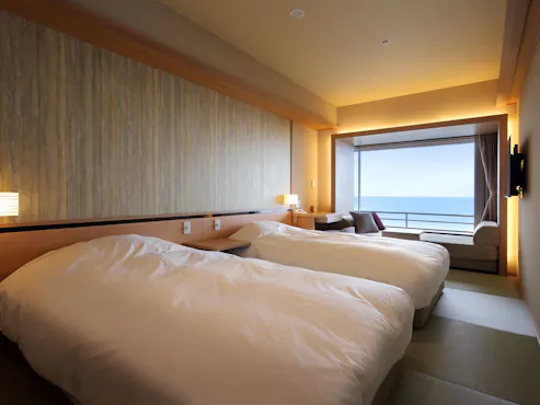 NEW:ツインベッドルーム(TWベッド+シャワー室)