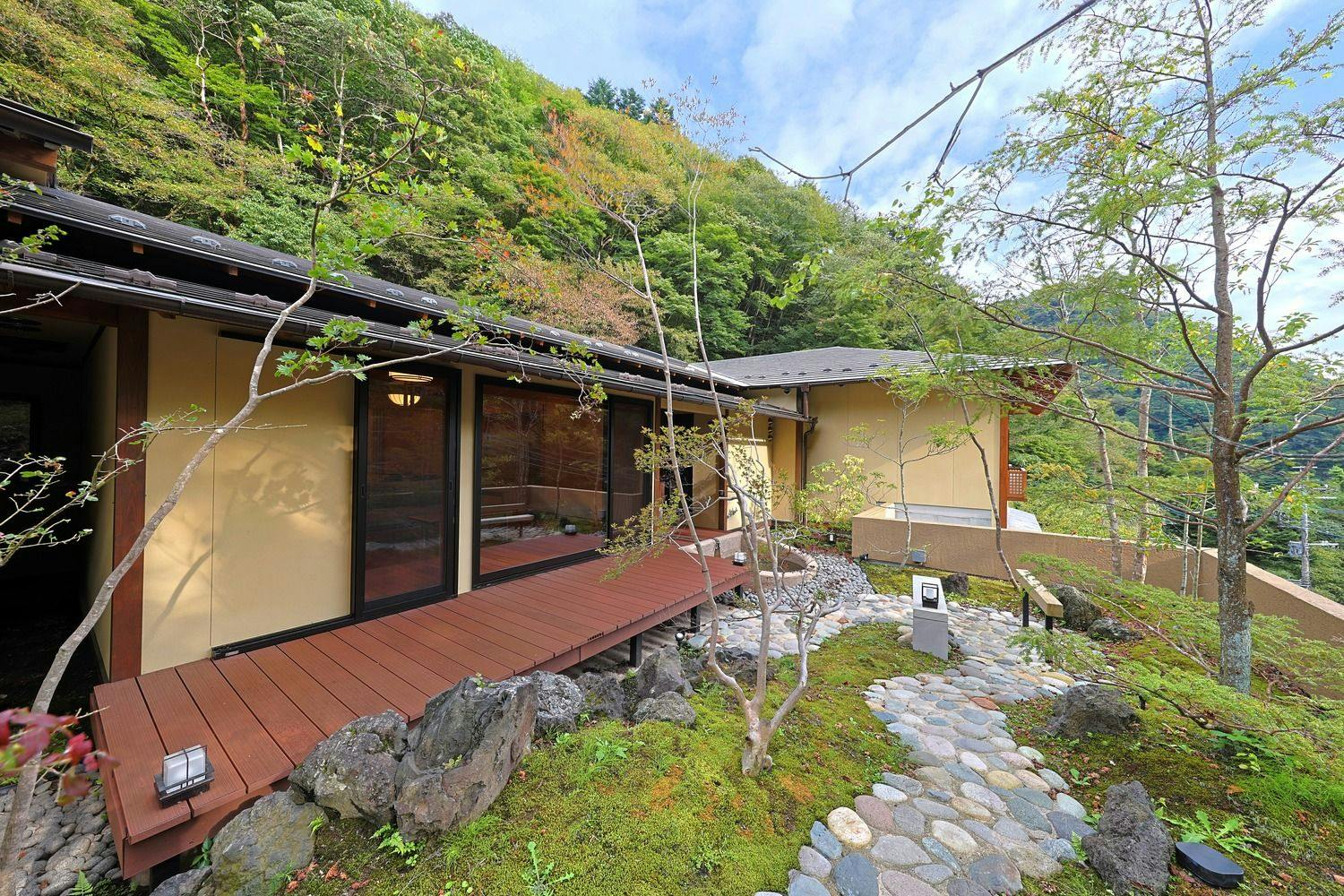 四万温泉　鹿覗きの湯　つるや
