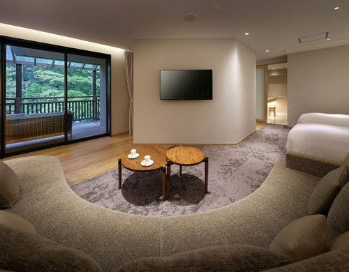 【風】源泉かけ流し内風呂付洋室