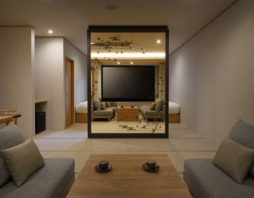 【花】半露天風呂付和洋室（本館つるや）