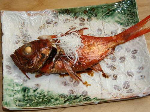 口の中でとろける食感を堪能…金目鯛姿煮付きプラン