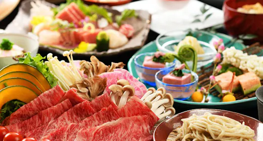 今昔亭和食膳 -梅-「特選牛のしゃぶしゃぶ」を味わうスタンダードプラン