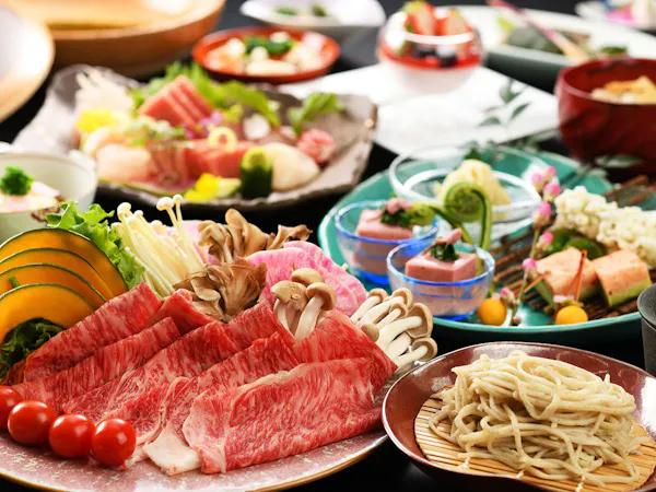 今昔亭和食膳 -梅-「特選牛のしゃぶしゃぶ」を味わうスタンダードプラン