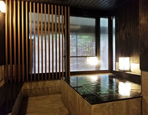 ■源泉かけ流し展望風呂の一例■
