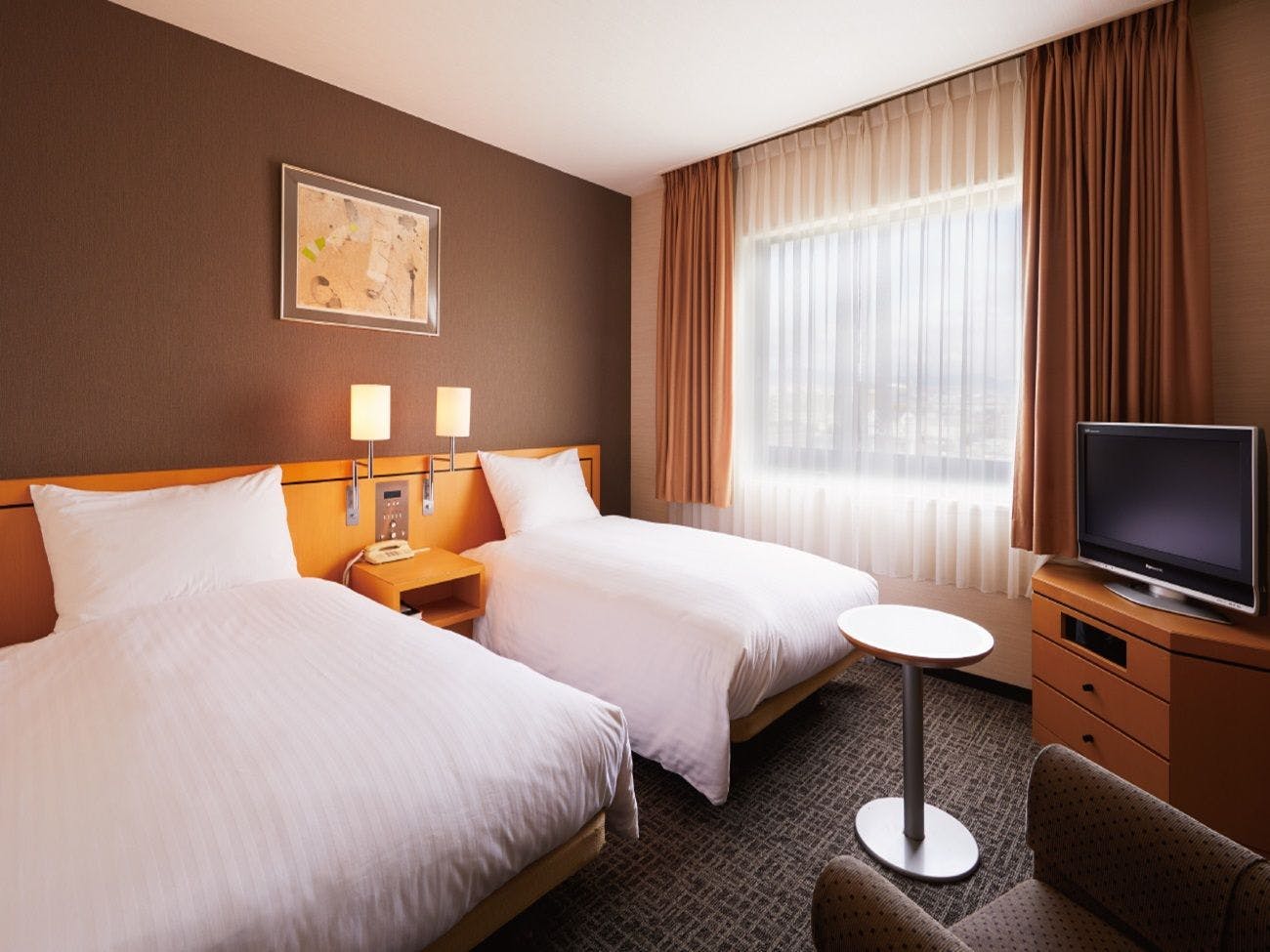 ห้องพักแบบเตียงคู่มาตรฐาน