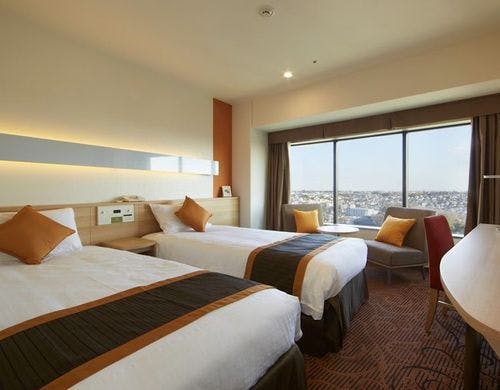 レディースツインルーム(３名仕様)21.4平米