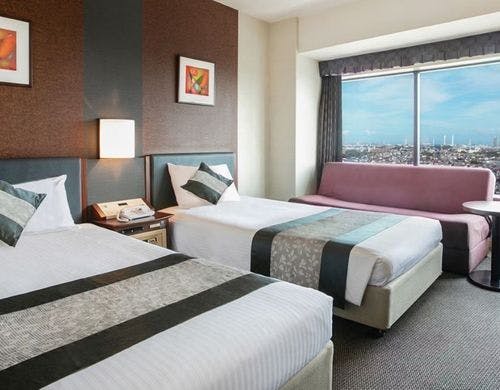 ツインルーム（21.4平米）