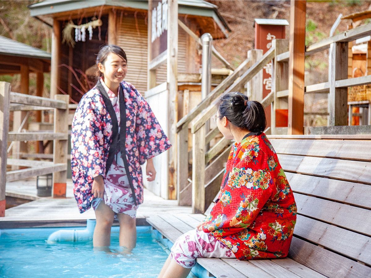 温泉三昧の宿　四万たむら