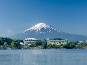 【河口湖】富士山がお部屋から見える温泉宿を教えてください。