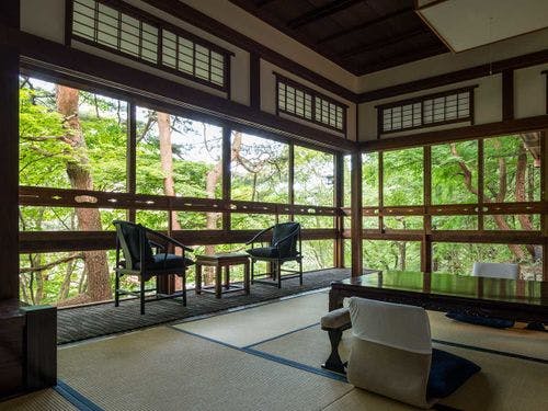 【山荘】 五ツ星 角部屋 和洋特別室