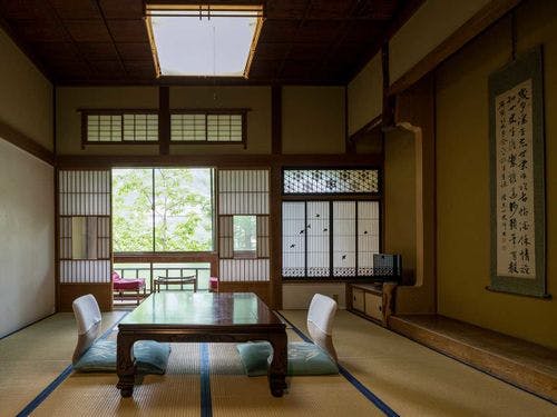 【山荘】 登録文化財 標準客室（8畳和室）