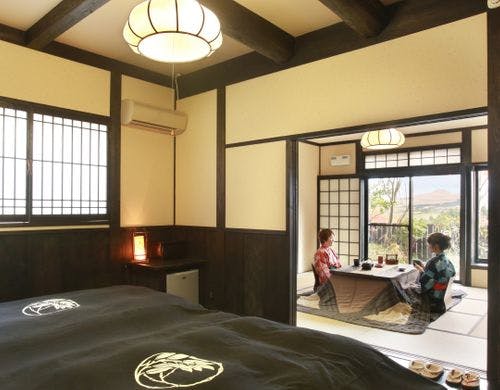 ■（冬季こたつ）露天風呂付【和洋室】静和