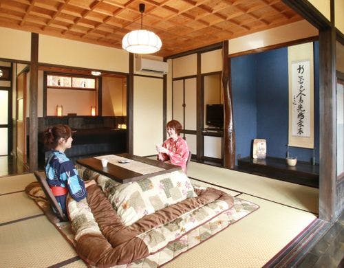 ■（冬季こたつ）露天風呂付【和洋室】静和