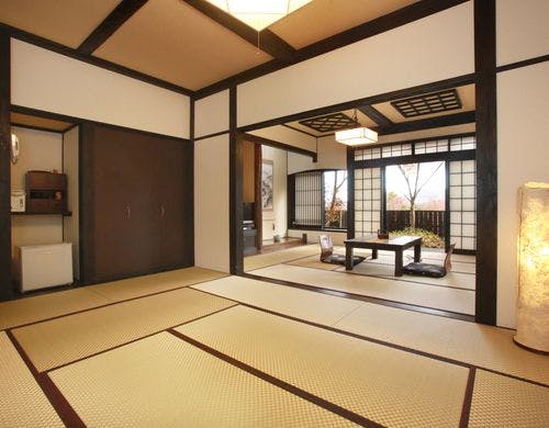 露天風呂付【2間の和室】約11畳＋約10畳