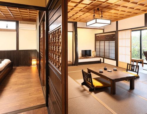 和室約11畳＋洋室約10畳【内湯&露天付】