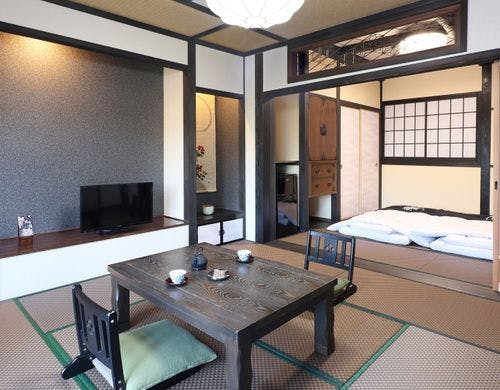 【2間の和室】約11畳＋約10畳【お布団】