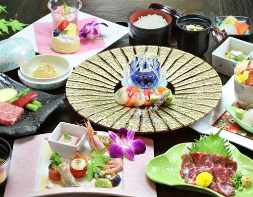 季（とき）の『彩会席』一例