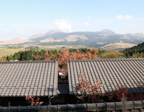 阿蘇五岳を望む