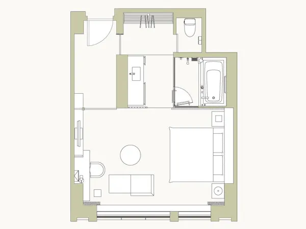 平面図(デラックスキング)