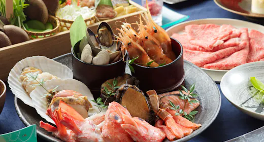 【早割30 年末年始】30早期/しゃぶしゃぶ「和牛・鴨肉・海鮮」コース ※オンラインカード決済限定※