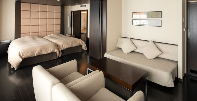 デラックスツイン禁煙 禁煙フロア確約 高層階で眺め良し お部屋で大自然の癒しを 朝食付 プラン 札幌北広島クラッセホテル 一休 Com