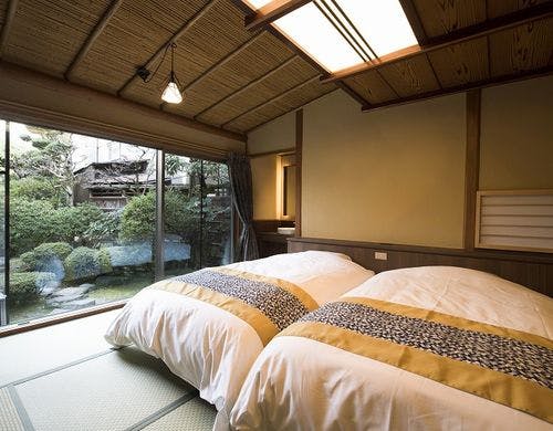 離れ「宝殿」ツインベッドルーム