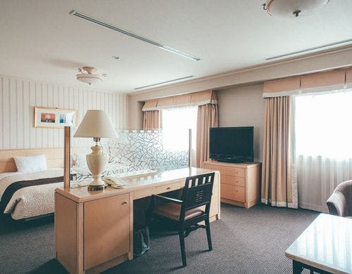 デラックスツインルーム（ベッドスペース）