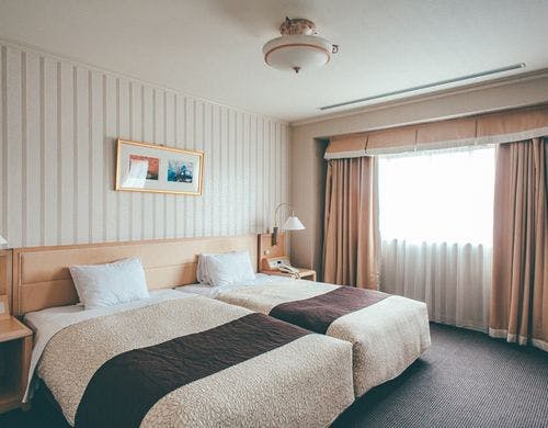 デラックスツイン（リビングスペース）