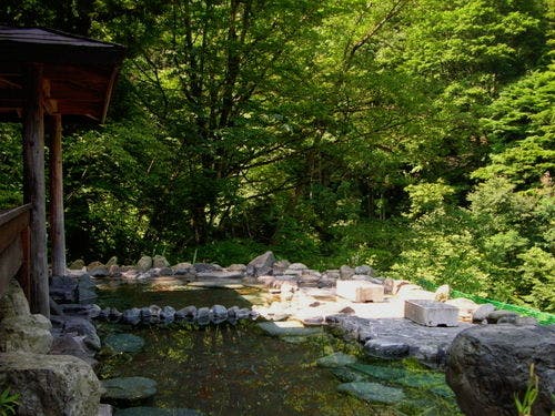 男性露天風呂（大浴場併設）