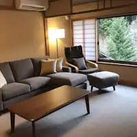 【桜】源泉かけ流し半露天付き4ベッド