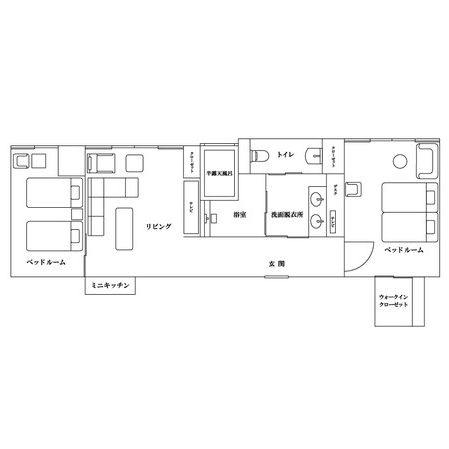 【桜客室】間取り図