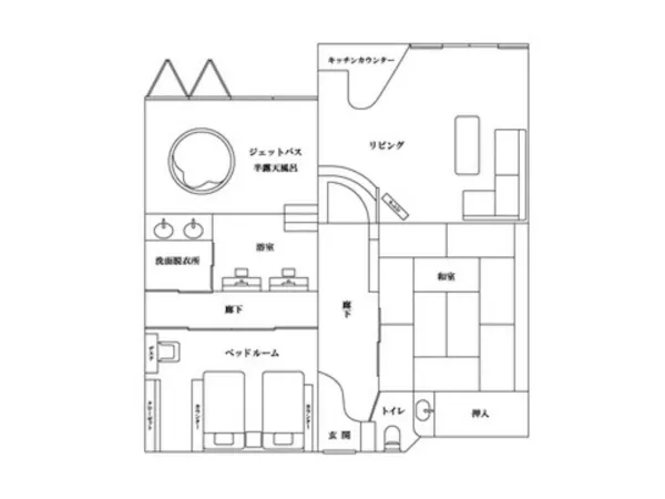 【煌星間取り図】