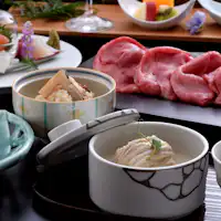 Certified Omi Beef Shabu-Shabu Kaiseki (Delicious Small-Portion Course)
