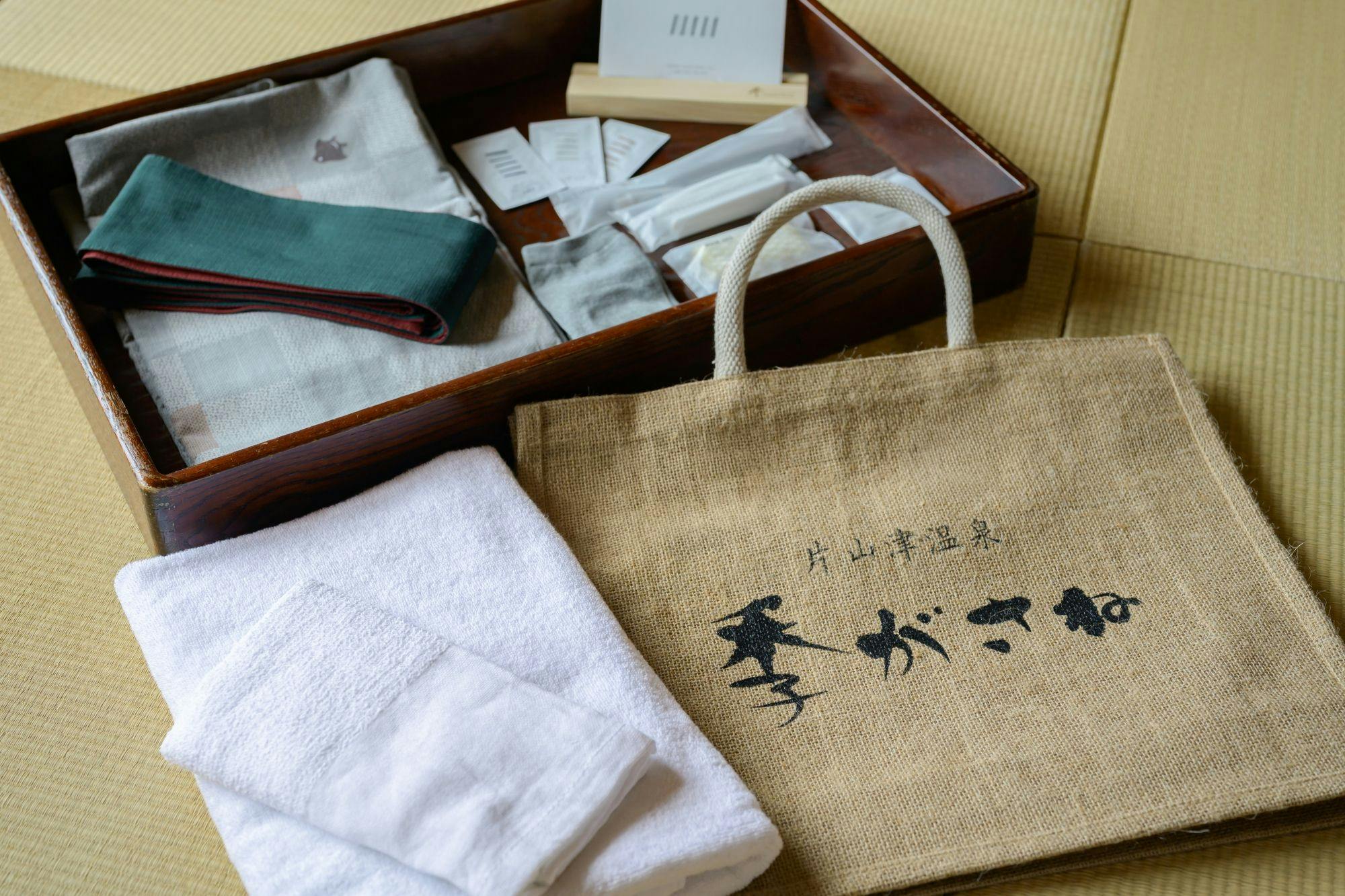 *【客房用品】带源泉露天温泉的客房专用