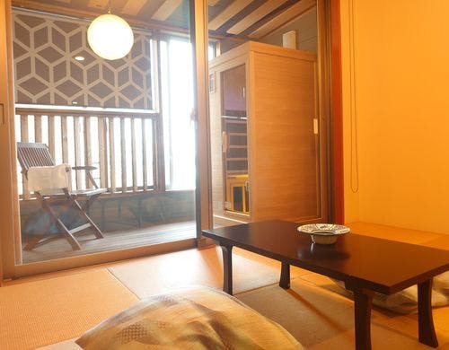 プライベートサウナ付客室