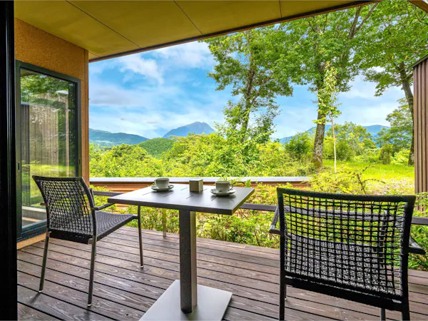 由布岳が一望!