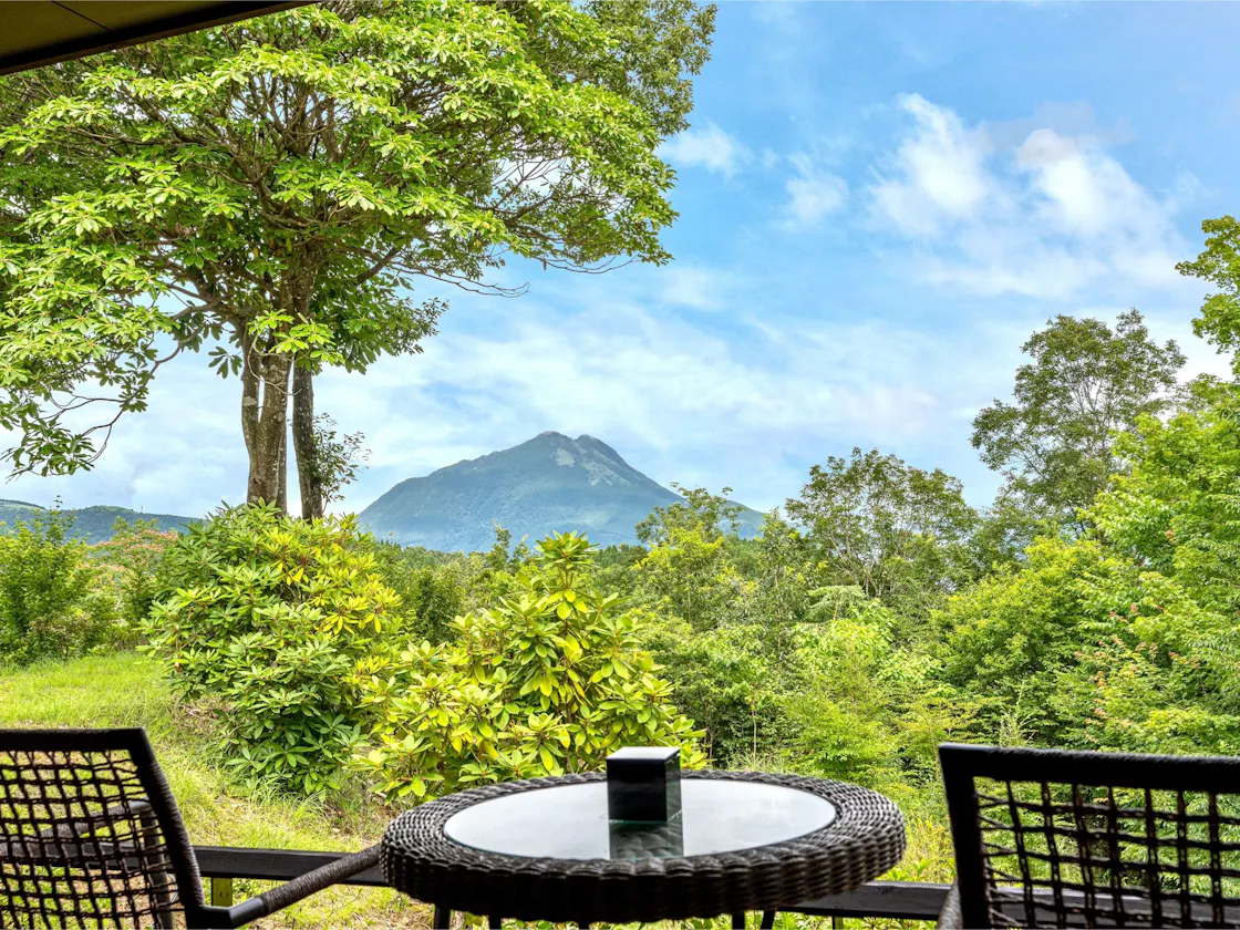 絶景の湯布院・そして由布岳が一望!