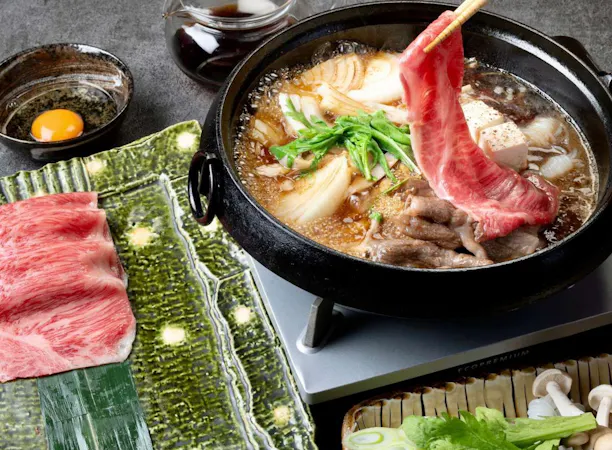 おおいた和牛サーロインのすき焼き