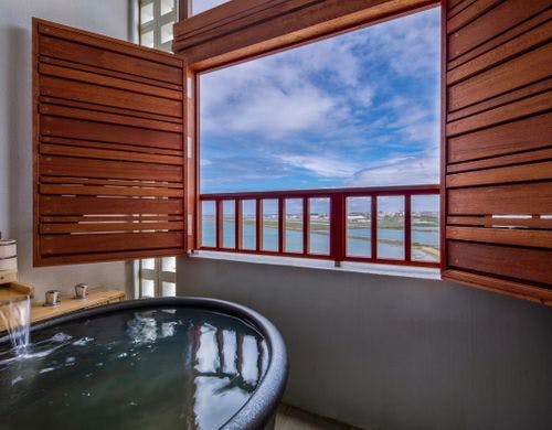 露天風呂付き和洋室（露天イメージ）