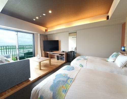 按司デラックスツイン(エアポートビュー)