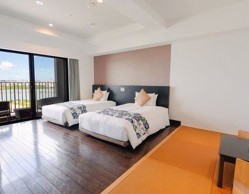 温泉露天風呂付DX和洋室エアポートビュー