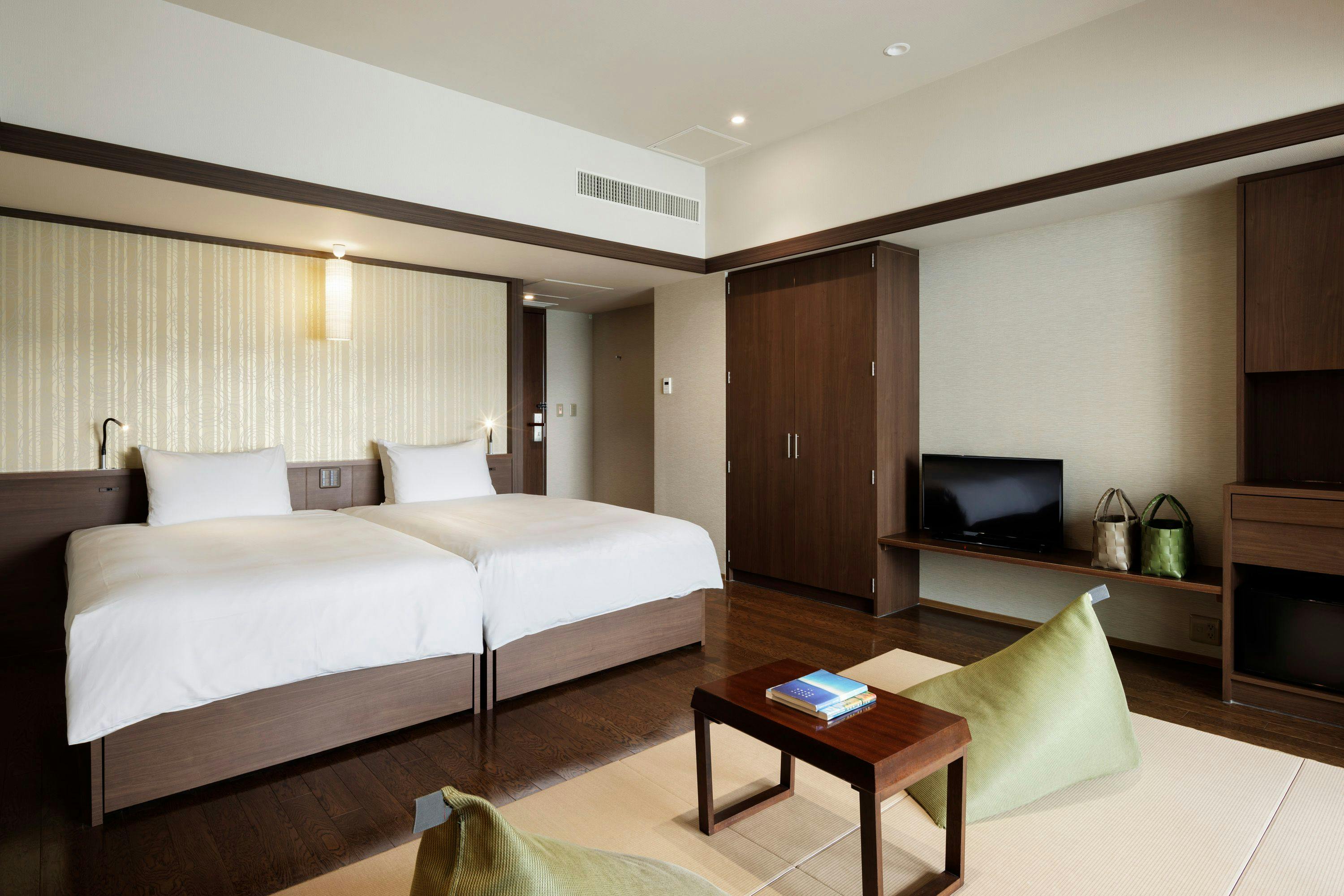 温泉露天風呂付プレミアルーム・和洋室