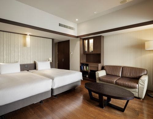 温泉露天風呂付プレミアルーム・洋室