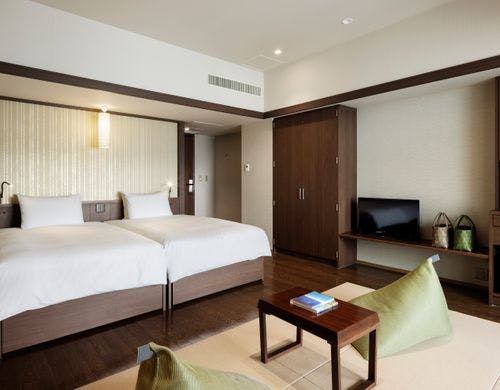 温泉露天風呂付プレミアルーム・和洋室