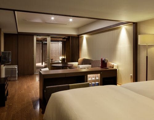 温泉露天風呂付プレミアドッグルーム・洋室