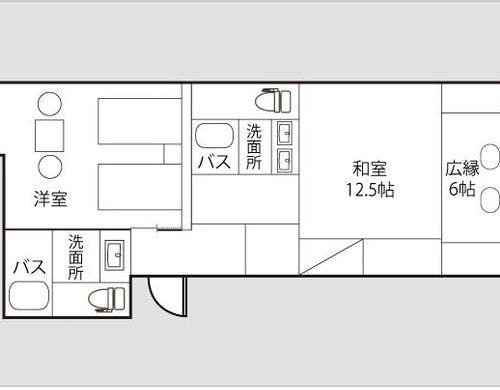 雲松庵ツインルーム