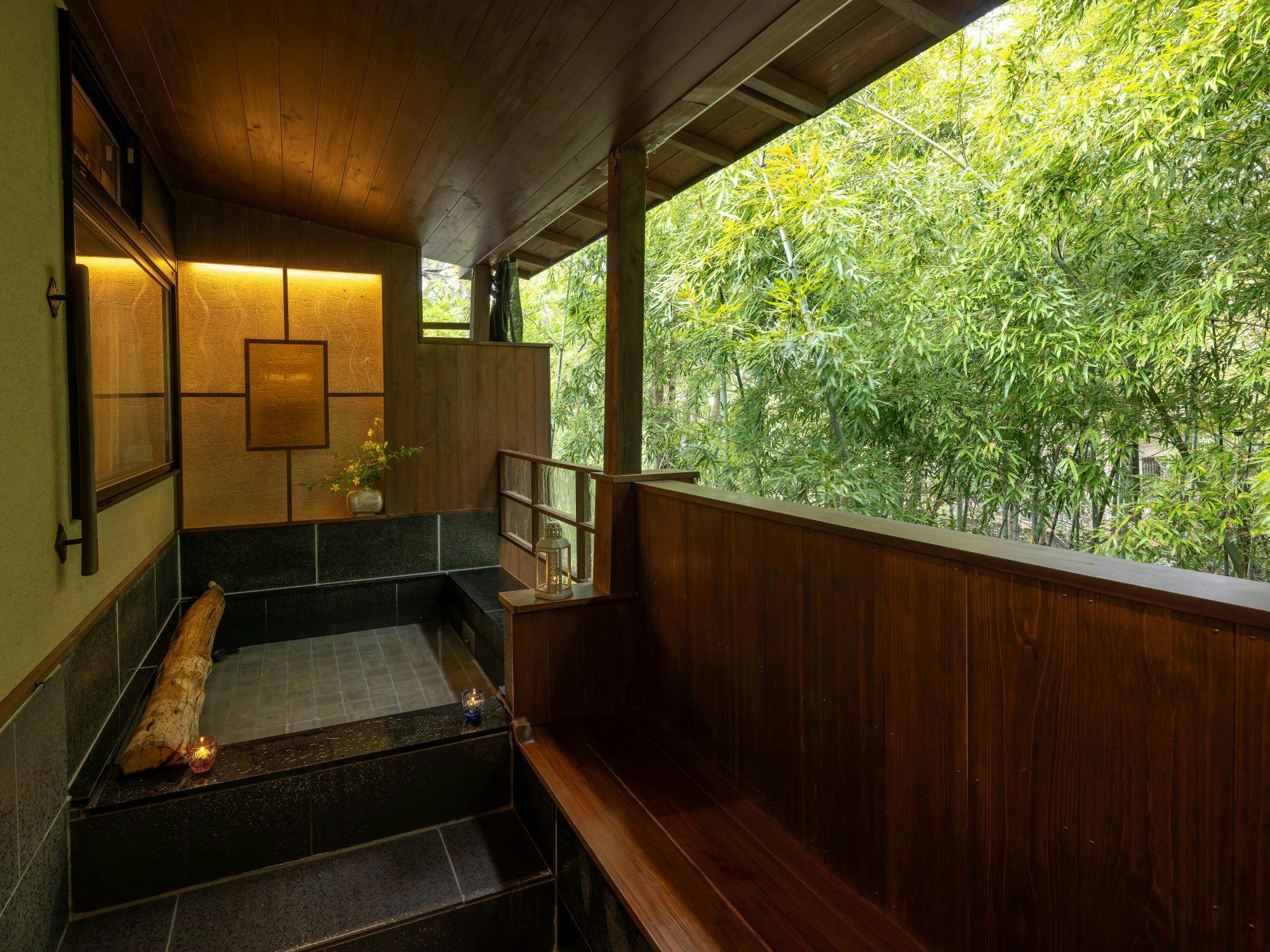 【Sroom】お部屋の露天風呂。