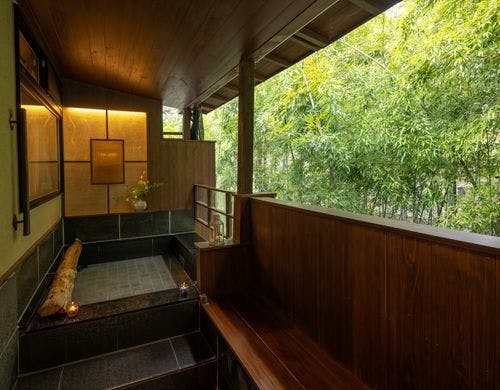 【Sroom】お部屋の露天風呂。