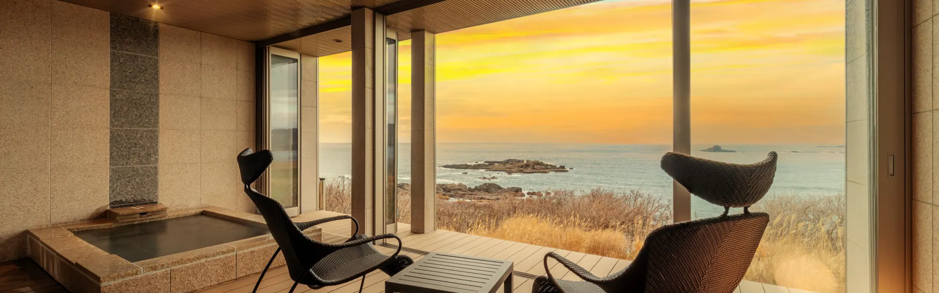 海と入り陽の宿 帝水 秋田男鹿半島 戸賀湾を見下ろす絶景の温泉旅館