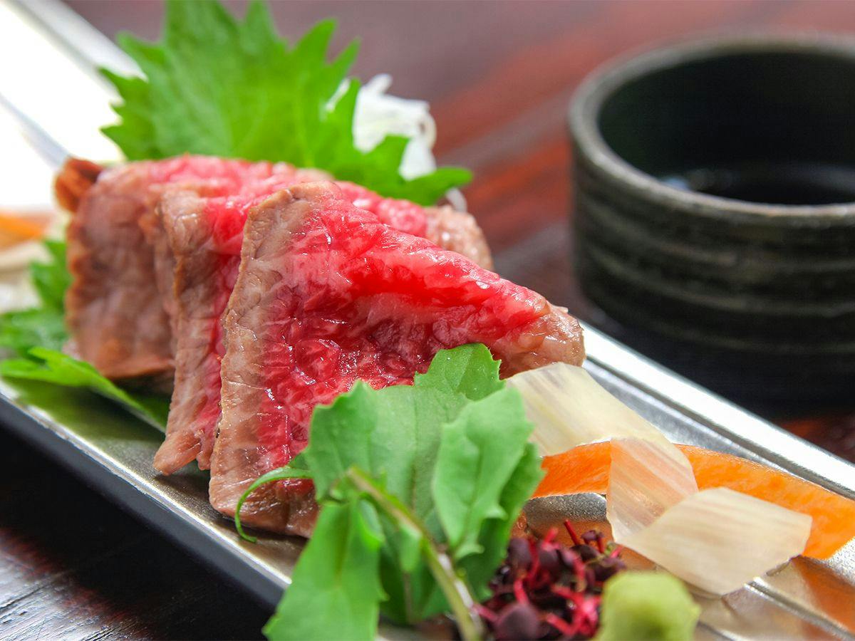 【2食付/ボリュームアップ】茜彩御前から上州和牛をボリュームアップ！特典満載、大満足のご夕食を。